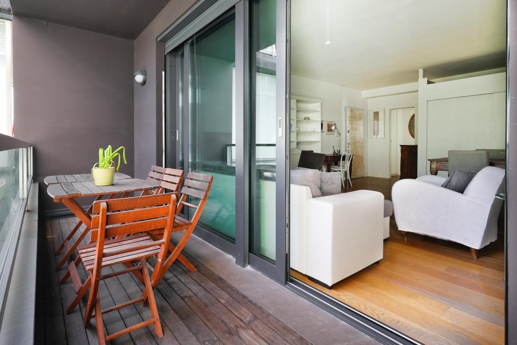 Апартаменты Joivy Delightful Family Flat With Terrace Милан Экстерьер фото